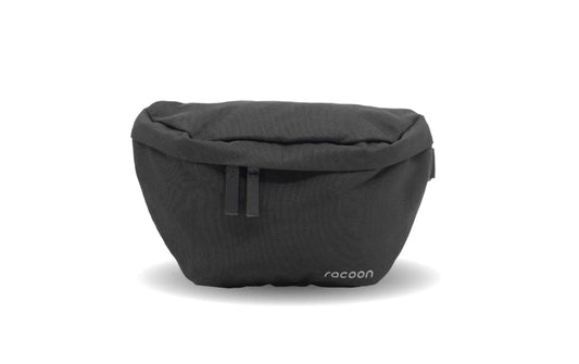 Racoon Bauchtasche Crossbody Bag Schwarz, 25 x 16 cm