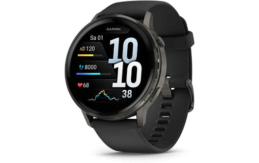 GARMIN GPS-Sportuhr Venu 4 - 45 mm Schwarz/Grau