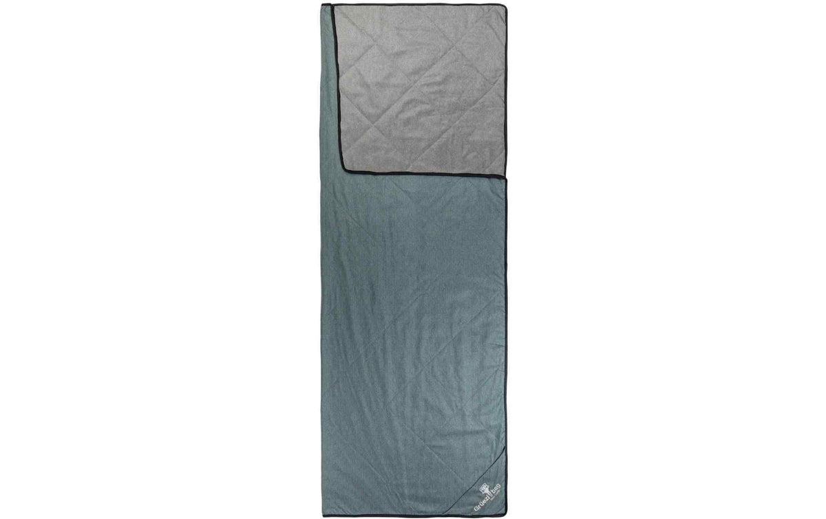 Grüezi Bag Wellhealth Blanket Wool Deluxe 185 cm, Grau