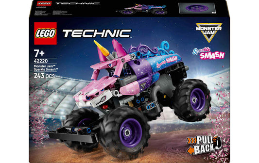 LEGO® Technic Monster Jam Sparkle Smash mit Rückziehmotor 42220
