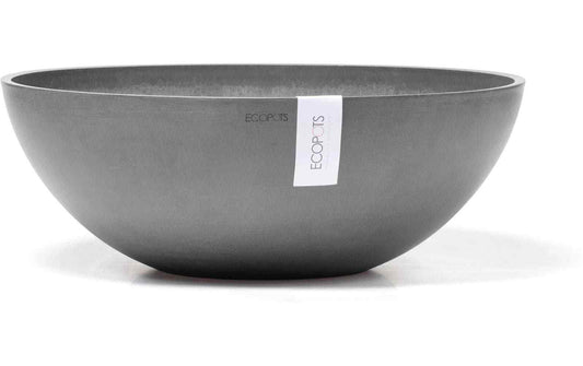 Ecopots Blumentopf Vienna Ø 50 cm Dunkelgrau