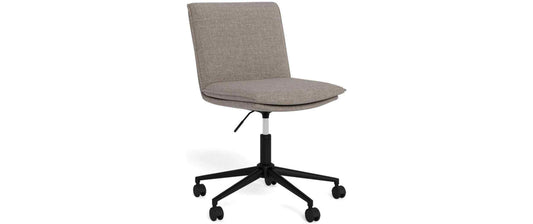 AC Design Bürostuhl Flynn grau-braun mit Soft-Bremsrollen