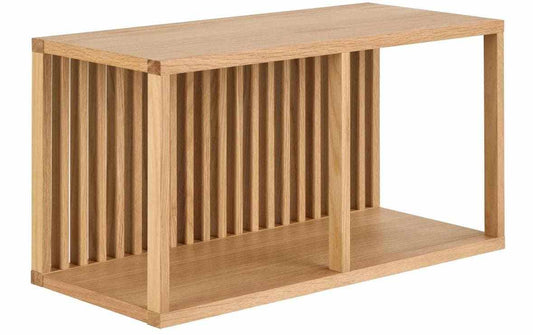 AC Design Wandregal Wellington Hellbraun, 67x31x35.5 cm