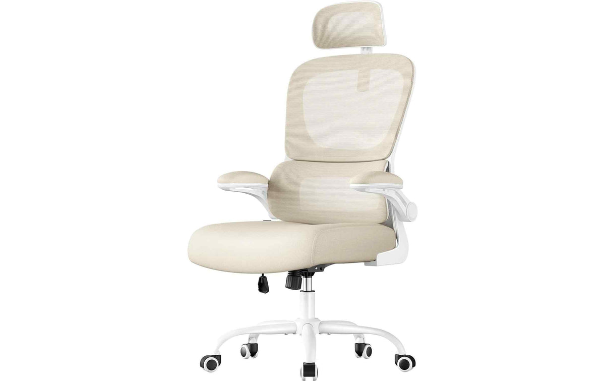 Songmics Bürostuhl sand beige
