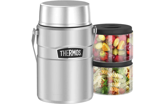 Thermos Thermo-Foodbehälter Stainless King 1.2 Liter, Silber