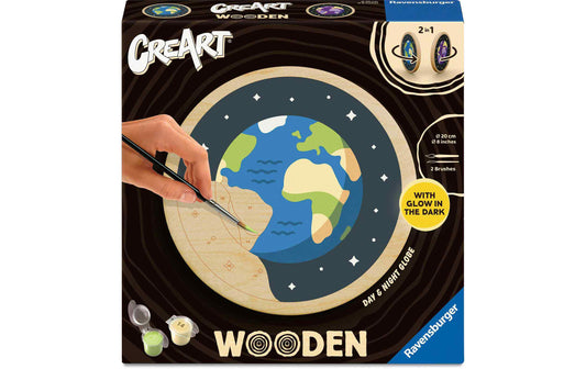 Ravensburger CreArt Wooden – Malen nach Zahlen – Tag und Nacht