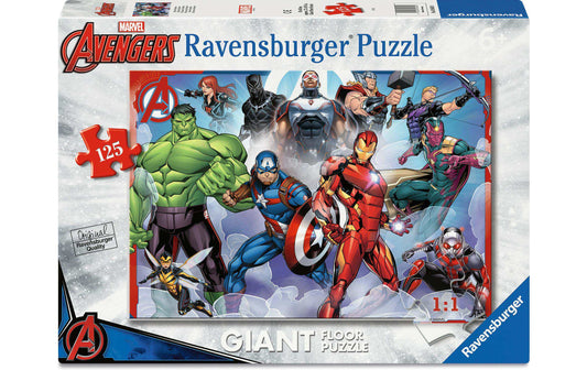 Ravensburger Puzzle Giant Marvel Avengers, 125 XXL-Teile