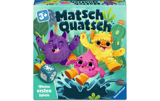 Ravensburger Meine ersten Spiele Matsch Quatsch mit 3D-Aufbau ab 3 Jahren