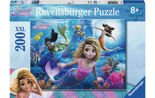 Ravensburger Puzzle Meerjungfrau Magie, 200 Teile