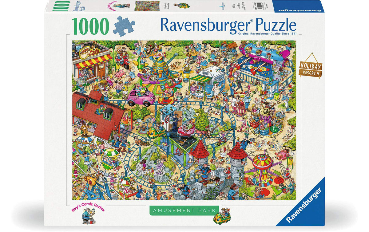 Ravensburger Puzzle Holiday Resort The Amusement Park 1000 Teile