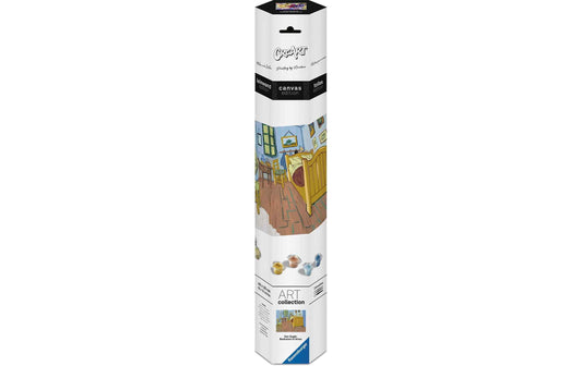Ravensburger Malen-nach-Zahlen-Set mit Van Goghs Schlafzimmer in Arles, 30 × 40 cm