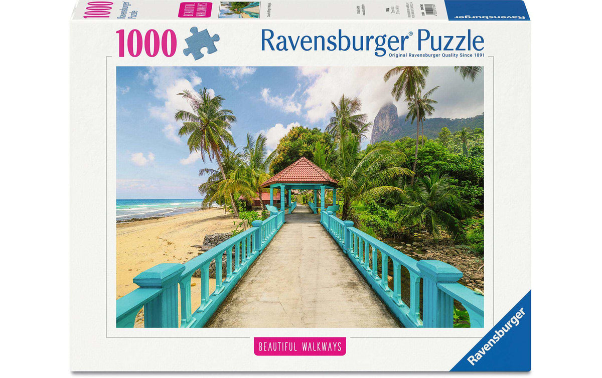 Ravensburger Puzzle Farbenfrohe Brücke in Malaysia 1000 Teile