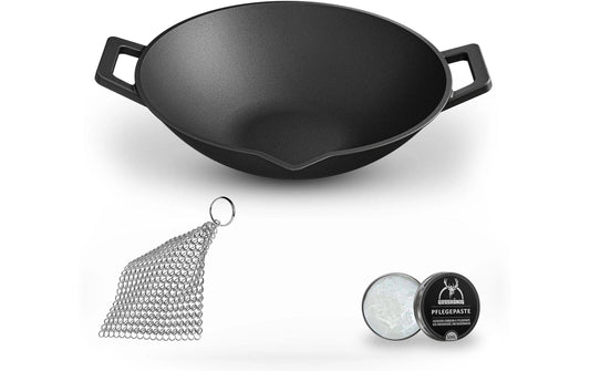 Gusskoenig Eingebrannte Wokpfanne 36 cm