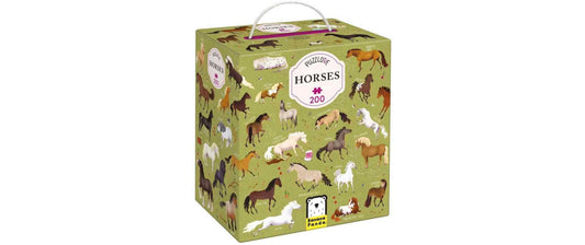 Banana Panda Puzzle Puzzlove Horses Pappe 200 Teile Klassisch