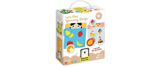 Banana Panda Kinderspiel Yummy Bingo Pappe 18m+