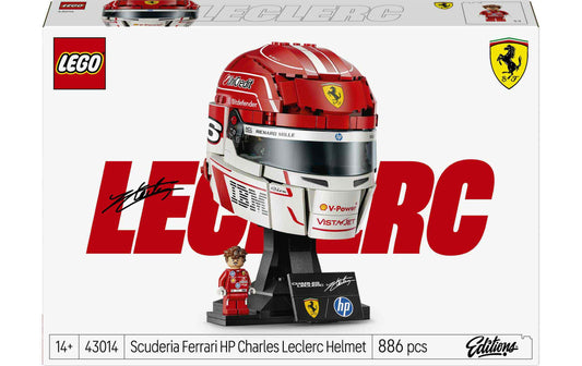 LEGO® Editions Scuderia Ferrari HP Charles Leclerc Helm 43014