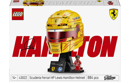 LEGO® Editions Scuderia Ferrari HP Lewis Hamilton Helm 43022