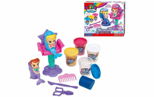 Cra-Z-Art Knetspiel Softee Dough Meerjungfrau Friseursalon