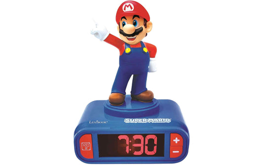 Lexibook Nachtlicht-Wecker Super Mario