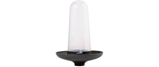 Plastia Robin 3-in-1 Vogelfutterhaus, Vogeltränke Anthrazit