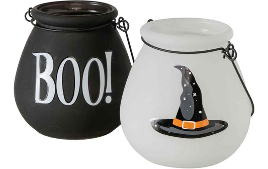 Boltze Windlicht Spooky 1 Stück, assortiert
