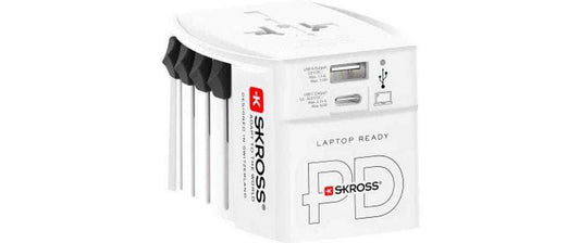 SKROSS Weltreiseadapter MUV USB 65W (AC-PD) CH