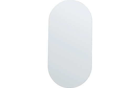 House Doctor Spiegel Walls, ovaler Wandspiegel mit abgerundeten Enden, 100 × 50 cm