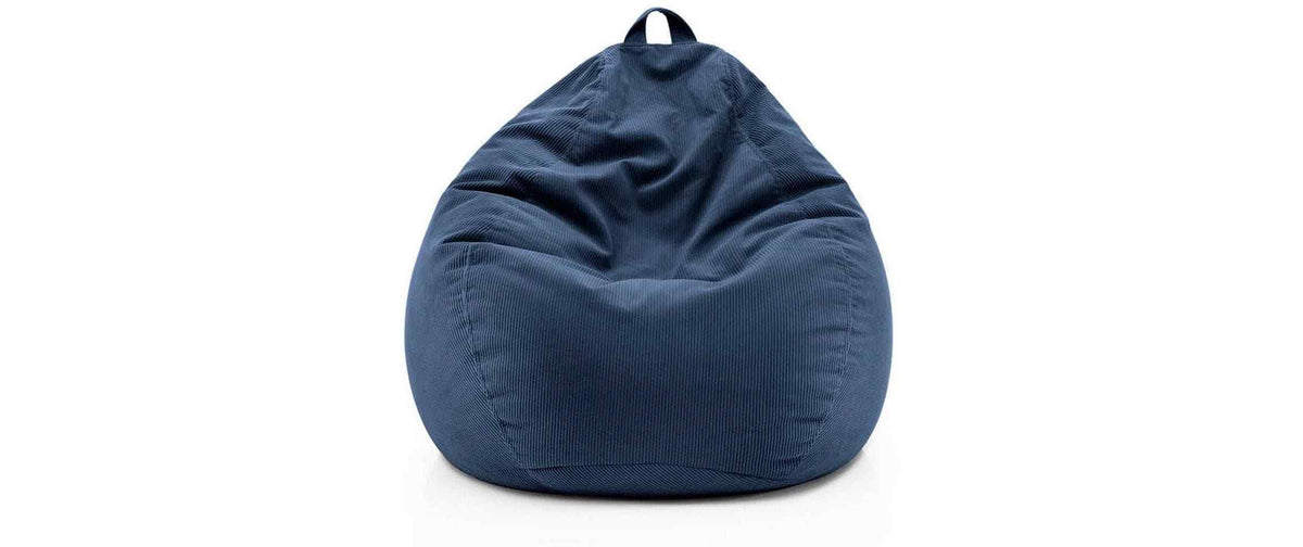 Lumaland Sitzsack Comfort – Blau, Polyester, 120 l