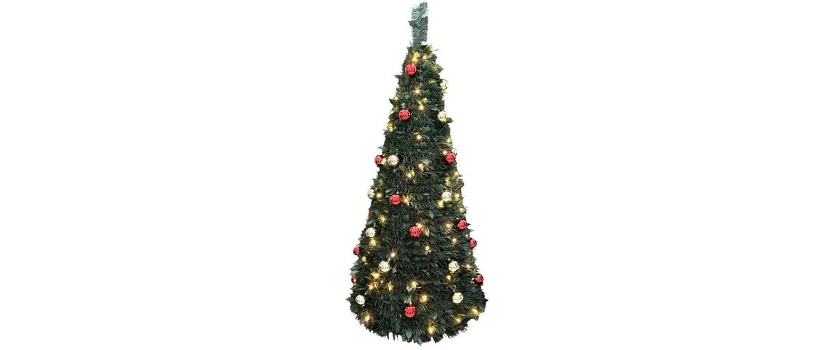 Dameco LED künstlicher Tannenbaum grün Pop-up-tree