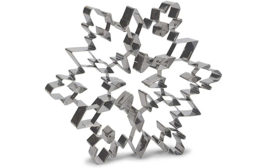 Patisse Patisse Guetzli-Ausstecher Schneeflocke XXL Edelstahl Silber