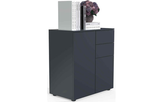 VCM Kommode Dalosa 70 x 77 cm, Grau