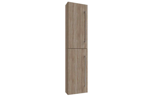 VCM Badezimmerregal Badinos 33 x 150 cm Schwarz