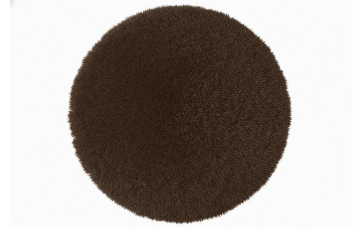 Conceptum Hypnose Weihnachtsteppich 150 x 150 cm Braun