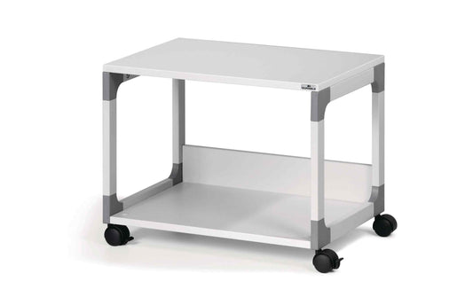 Durable Multifunktionswagen grau mit zwei festen Böden