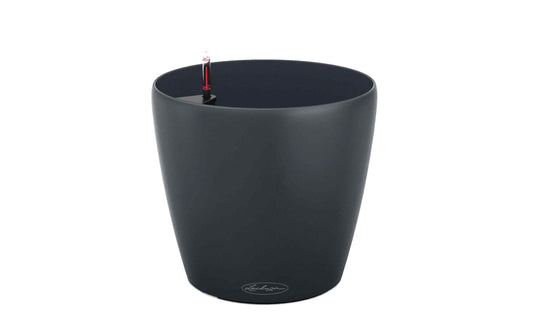 Lechuza Blumentopf CLASSICO Color 18 Schwarz