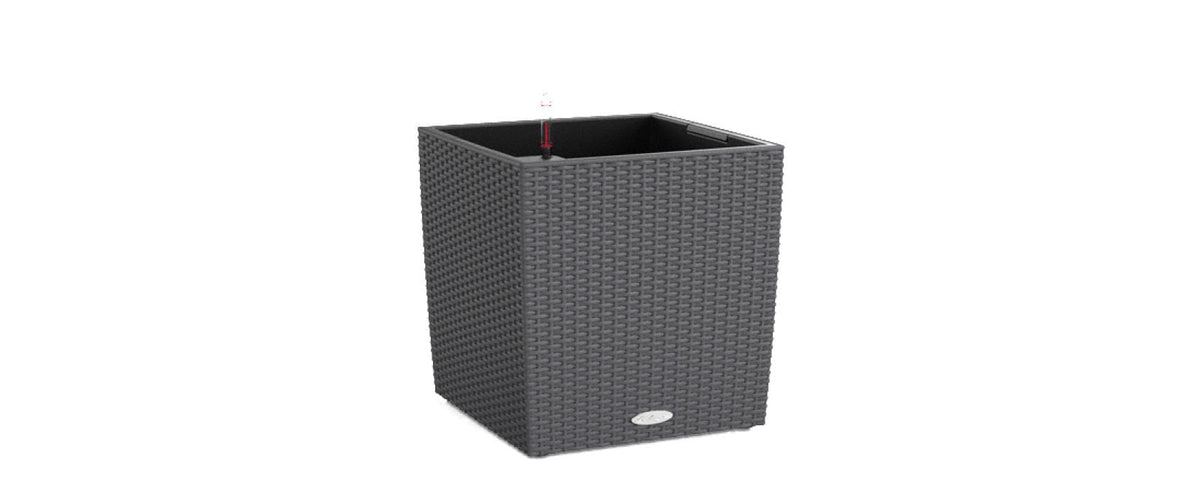 Lechuza Blumentopf Cube Cottage 50 Granit