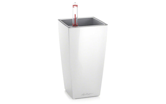 Lechuza Kräutertopf Mini Cubi Premium 9 Weiss hochglanz