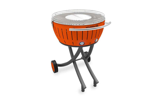 LotusGrill Holzkohle Camping-Grill mandarinorange 60 cm Grills & Feuerstellen LotusGrill