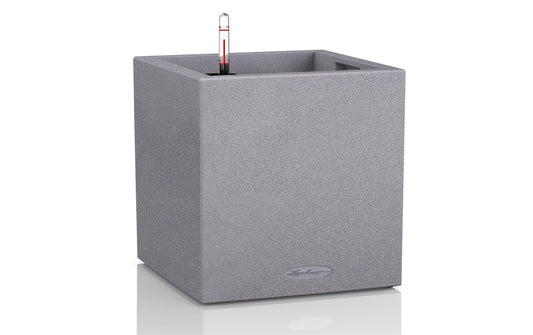 Lechuza Blumentopf Canto Stone 30 low, Grau