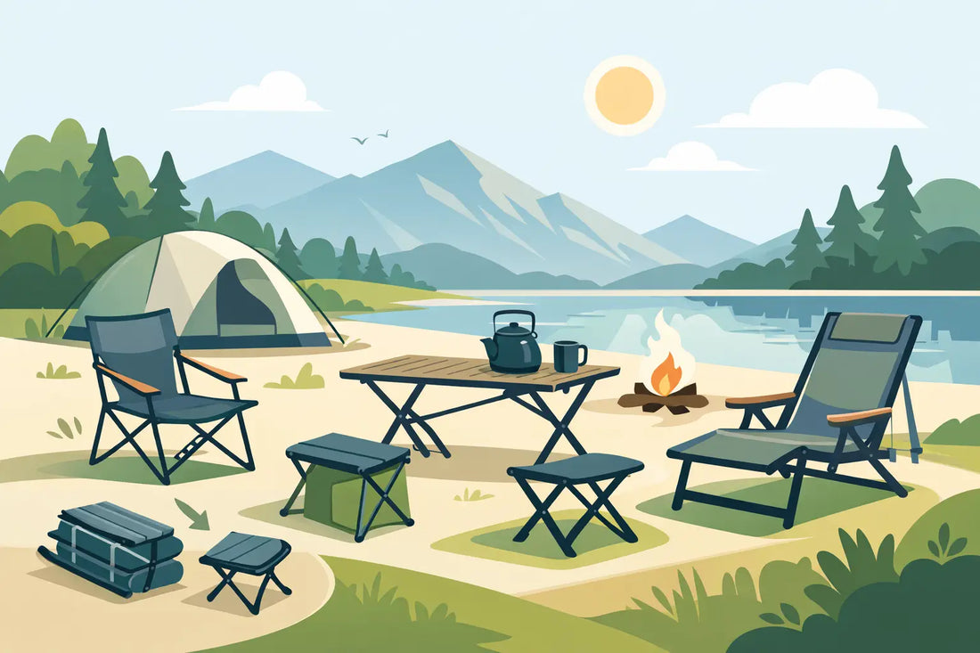 Campingmöbel leicht und klappbar wählen