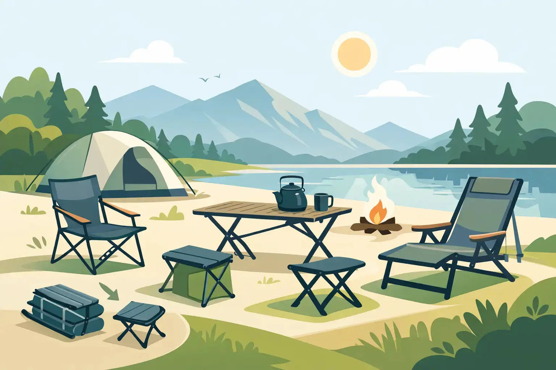 Campingmöbel leicht und klappbar wählen