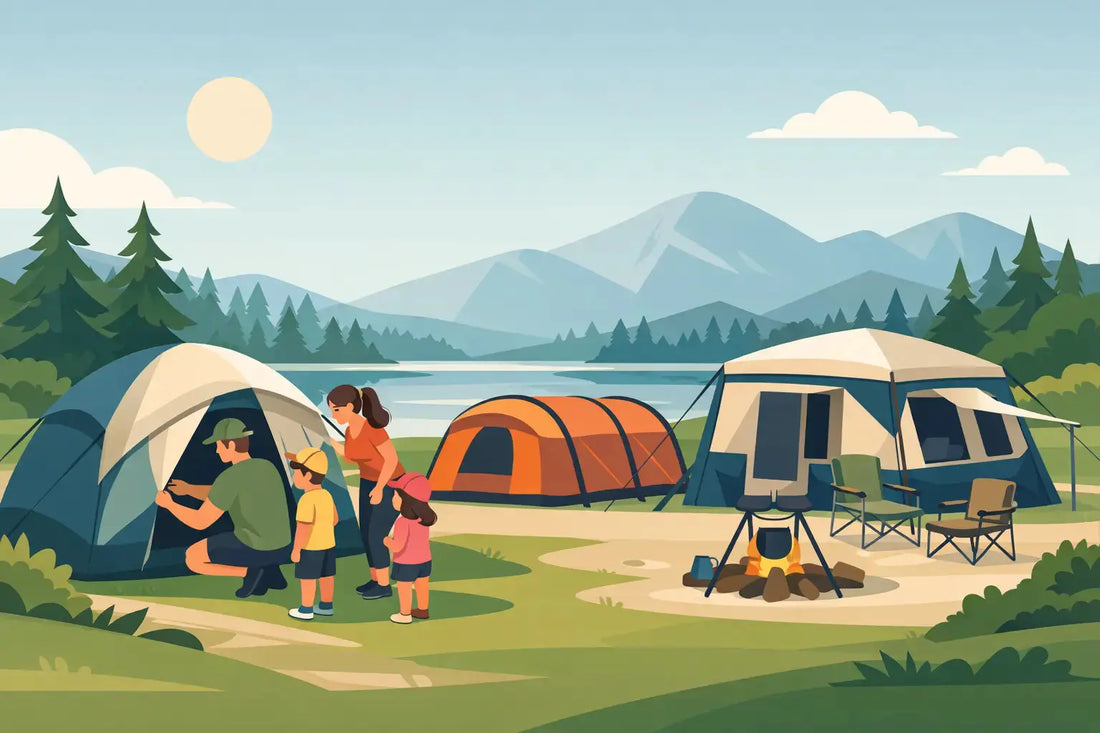 Welches Zelt fürs Familiencamping passt?