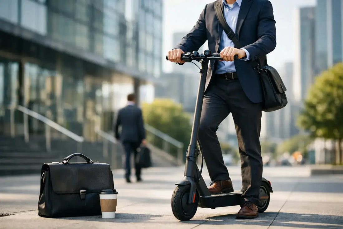 E Scooter für Arbeitsweg - worauf es ankommt
