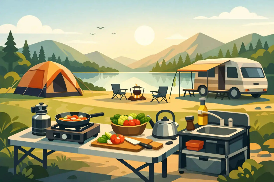 Mobile Outdoor Küche Camping richtig wählen