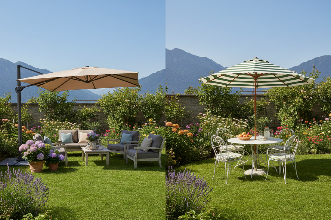 Sonnenschirm kaufen in der Schweiz: Die besten Modelle für Garten & Balkon (2026)