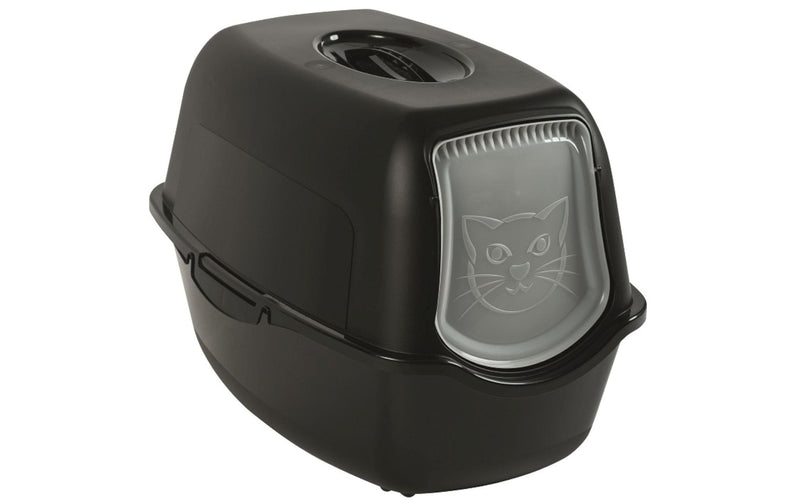 Rotho Katzentoilette Bailey Eco, Schwarz