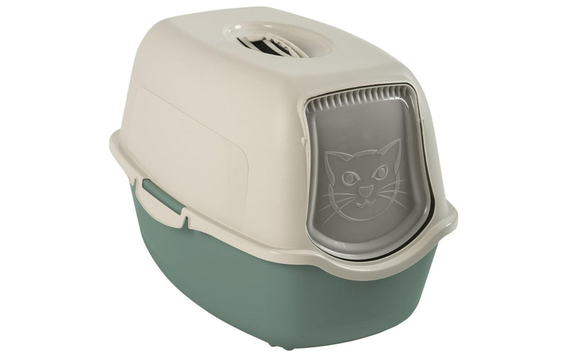 Rotho Katzentoilette Bailey Eco, Sand – Grün