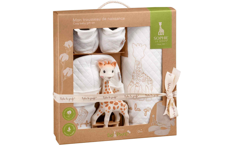 Sophie la girafe Geschenkset Mein erstes Outfit