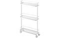 Yamazaki Servierwagen Tower Kunststoff/Metall, Weiss
