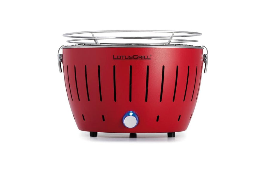 LotusGrill Tischgrill S, feuerrot – kompakter Holzkohlegrill 29 cm Grills & Feuerstellen LotusGrill